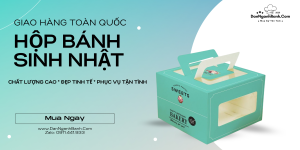 hộp bánh kem, hộp bánh sinh nhật