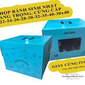 Hộp bánh sinh nhật, hộp bánh kem